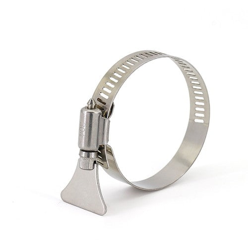Hose Clamp, Adjustable 6mm-500mm Diameter Hose Clamps With Easy Turn Thumb Screw