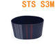 S3M Timing Belt – 3mm Pitch Closed Loop Rubber Synchronous Belt, 10mm Wide