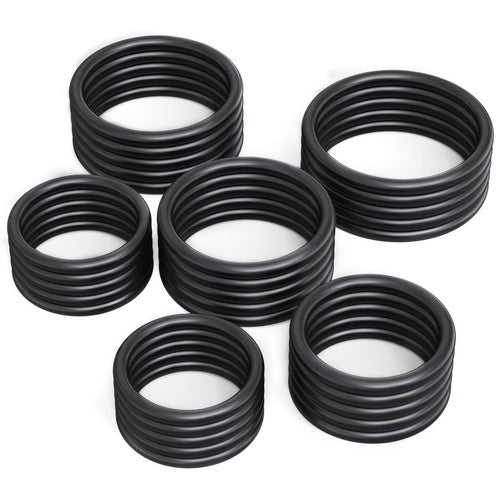 1.9mm Cross Section O-Rings NBR Nitrile Rubber 25mm - 140mm OD Oil Resistant Seal