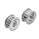 HTD-5M 14-70T Timing Belt Pulleys Pitch 5mm AF-type With Keyway Teeth Width 21mm