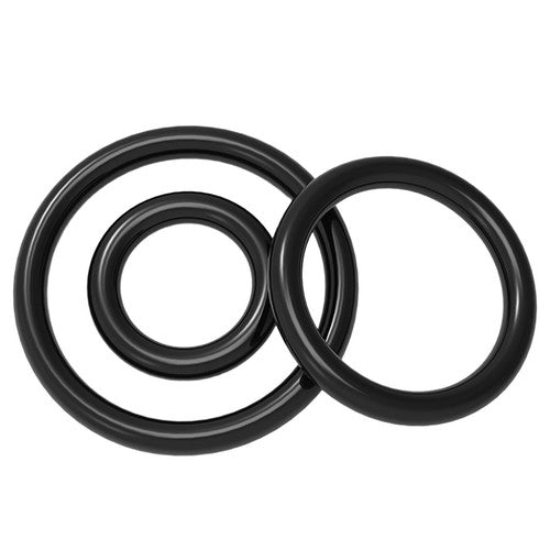 Nitrile Rubber NBR O Ring Seals 6mm Cross Section 532mm-982.5mm ID O-Rings Black
