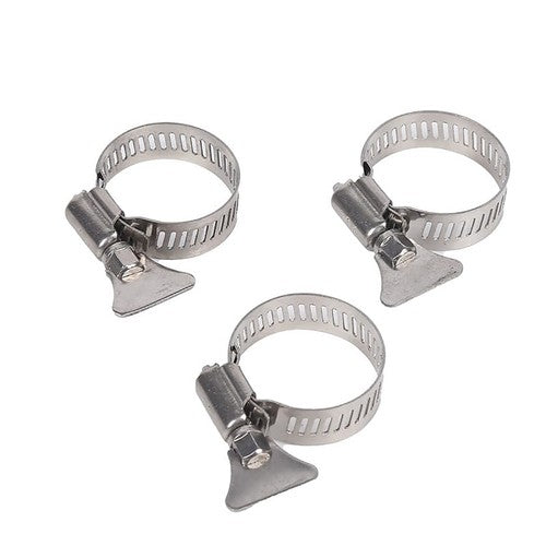 Hose Clamp, Adjustable 6mm-500mm Diameter Hose Clamps With Easy Turn Thumb Screw