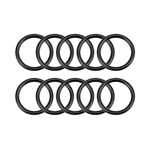 5mm Cross Section O-Rings NBR Nitrile Rubber 81mm - 420mm OD Oil Resistant Seals
