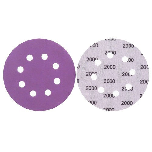 125mm 5 Inch 8 Hole Sanding Discs Hook and Loop Orbital Sander Sandpaper
