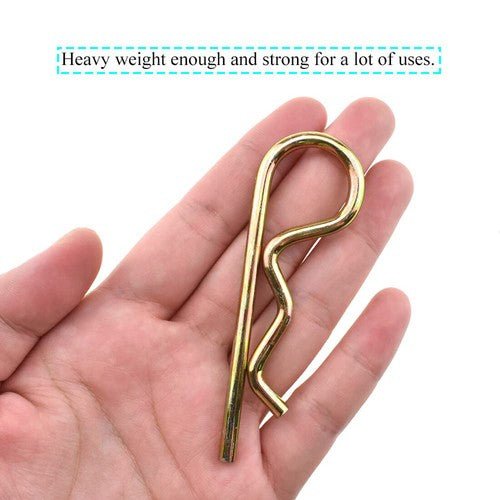 Heavy Duty Hitch Pins Clip - Spring Retaining R Clip M1~M10x16~120mm for Trailer - HomeDIYer