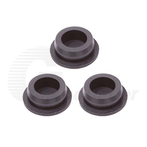 Snap-On Hole Plug Silicone Rubber Blanking Seal Bung Pipe Tube (2.5-60mm) Black