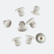 White Snap-on Hole Plug Silicone Rubber Blanking End Caps Seal Stopper 2.5~14mm