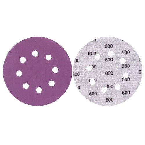 125mm 5 Inch 8 Hole Sanding Discs Hook and Loop Orbital Sander Sandpaper
