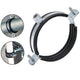 Adjustable Pipe Bracket Clamp,16-315mm Wall Ceiling Mount Iron Pipe Strap Suppor