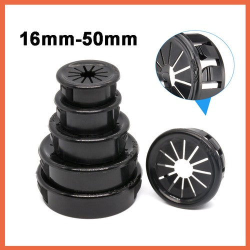 16mm-50mm Hole Cover Grommet Wire Table Cable Tidy Hole Plug Cap 
