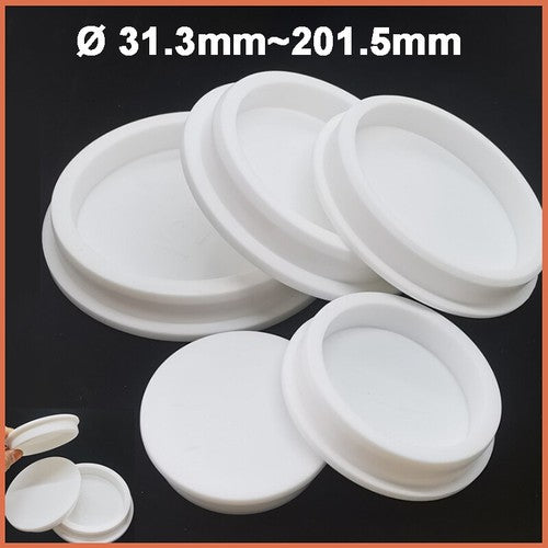 Hole Plugs Plastic Silicone Rubber Masking Finishing Inserts Tube Ø 31.3~201.5mm