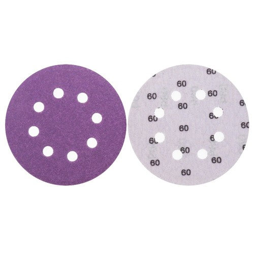 125mm 5 Inch 8 Hole Sanding Discs Hook and Loop Orbital Sander Sandpaper