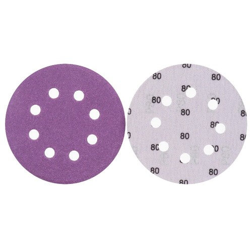 125mm 5 Inch 8 Hole Sanding Discs Hook and Loop Orbital Sander Sandpaper