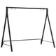 Heavy Duty Metal Porch Swing Stand, 528 LBS Capacity, A-Frame, for Backyard Patio Lawn, Black