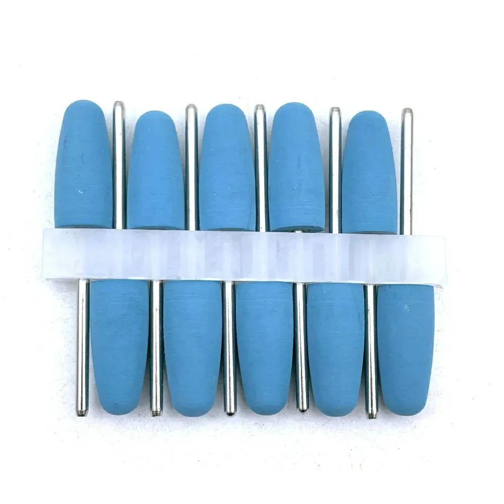 Dental Silicone Rubber Polishers Burs Grinding Heads 2.35mm HP Shank Drill Rotary Dentist Tool Dental Lab Instrument - HomeDIYer