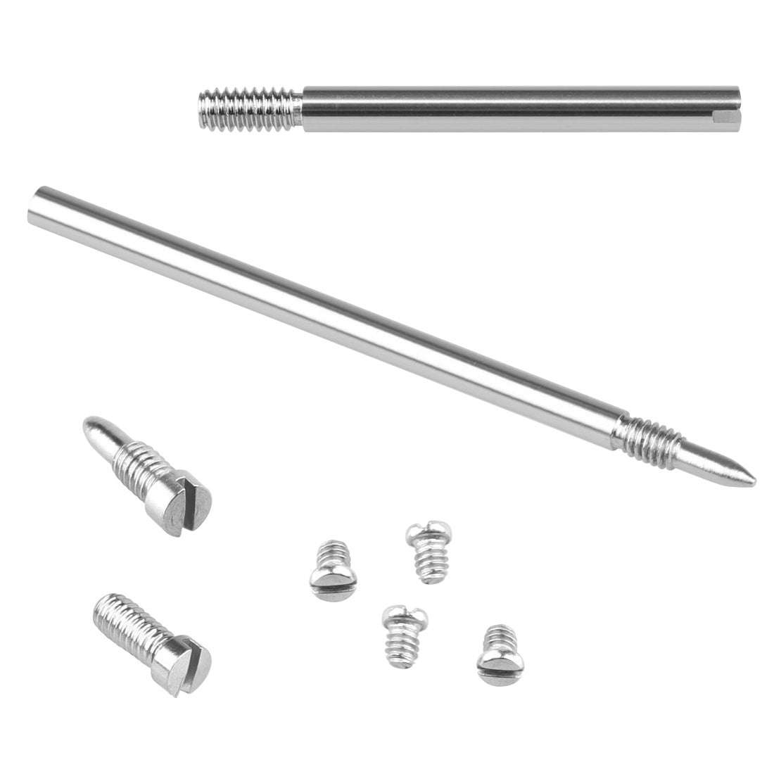 Instrument black pipe repair parts, clarinet maintenance tools, 14 threaded shafts, 20 screws