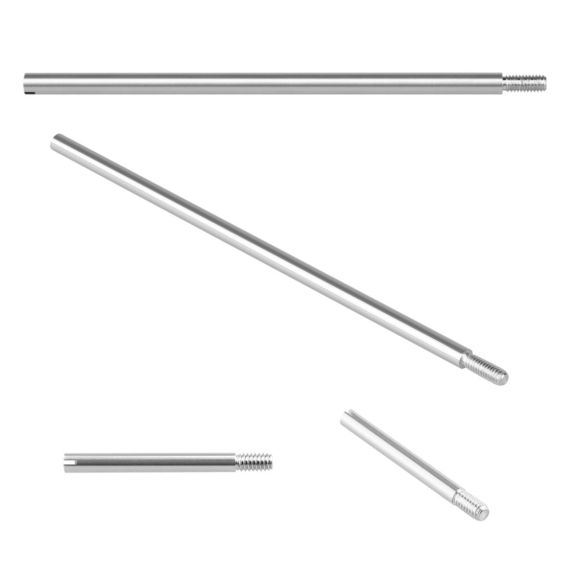 Instrument black pipe repair parts, clarinet maintenance tools, 14 threaded shafts, 20 screws