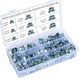 135x Hose Clamps Mini Clamps 8-18mm Hose Clamps Clamps Assortment Set
