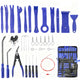 43Pcs Car Trim Removal Tool Kit Radio Hand Pry Panel Door Interior Clip Plastic