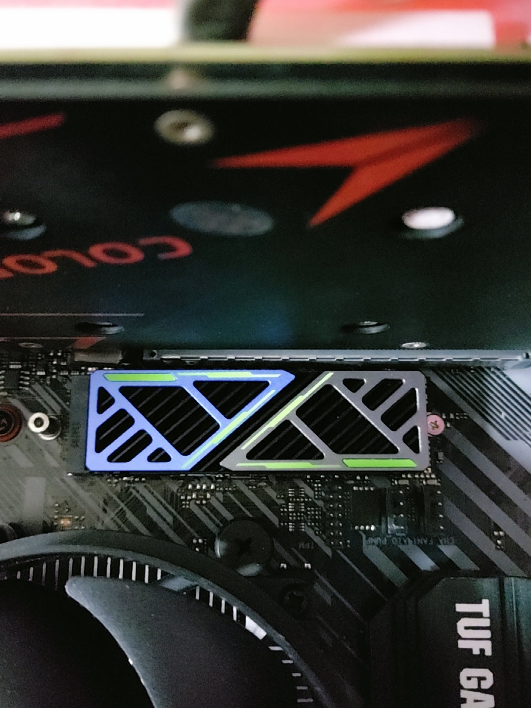 M.2 2280 SSD Heatsink — Dual-Layer Alloy Cooler with Thermal Pads, 2-Pack