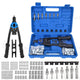 13'' Rivet Gun Kit Rivnut Thread Setting Tool Nut Setter NutSert Metric 110PCS