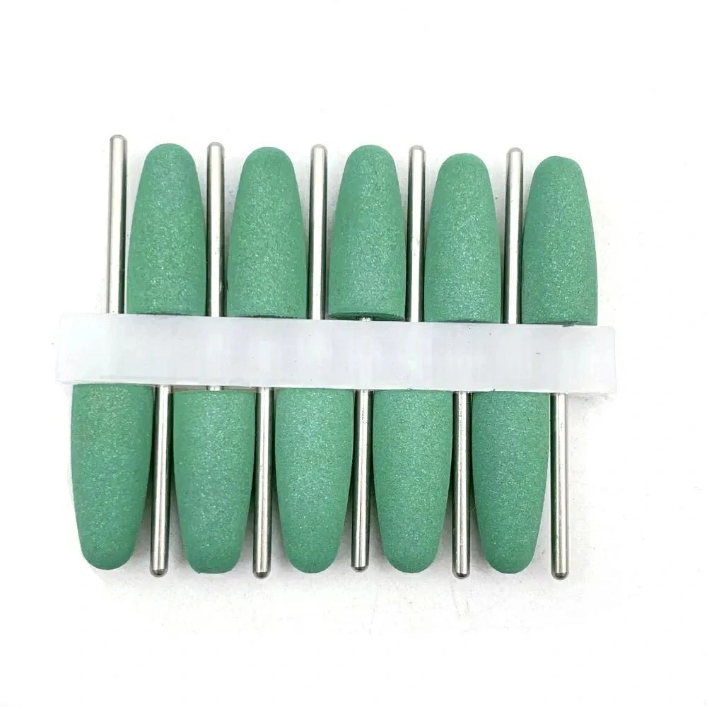 Dental Silicone Rubber Polishers Burs Grinding Heads 2.35mm HP Shank Drill Rotary Dentist Tool Dental Lab Instrument - HomeDIYer