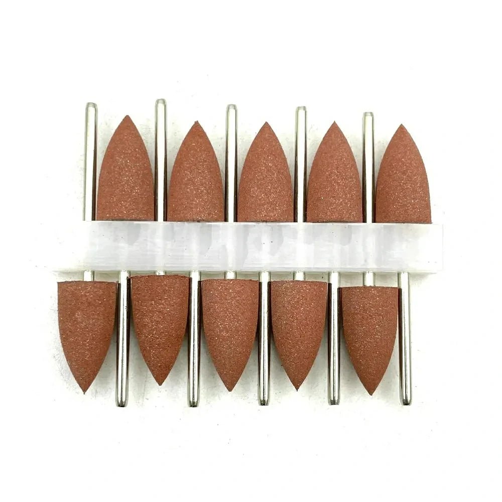 Dental Silicone Rubber Polishers Burs Grinding Heads 2.35mm HP Shank Drill Rotary Dentist Tool Dental Lab Instrument - HomeDIYer
