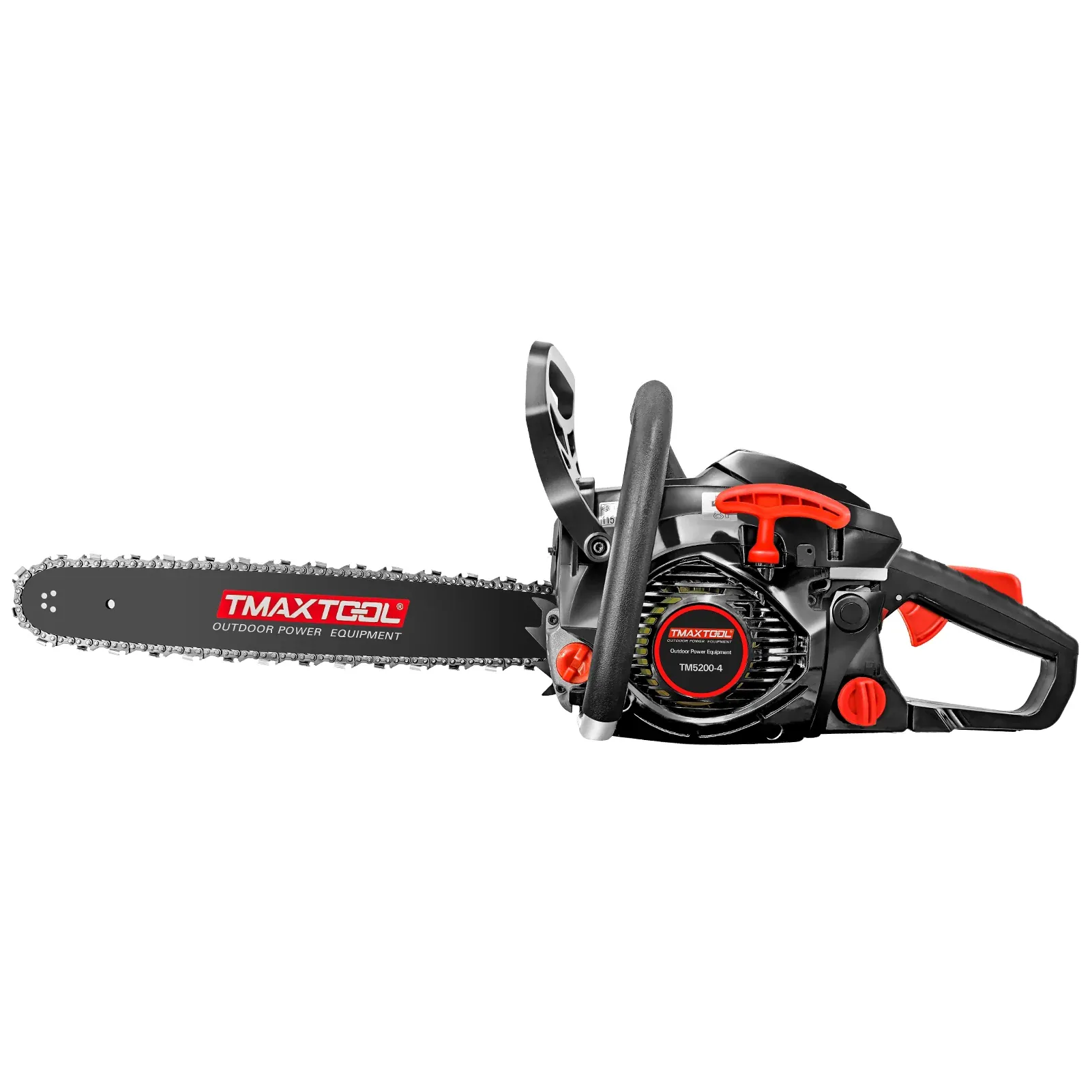 TMAXTOOL 62cc Powerful 20 inch +16 inch Gas Chainsaw with 2 Stroke Perfect for Pruning, Limbing, and Sawmill Operations-black