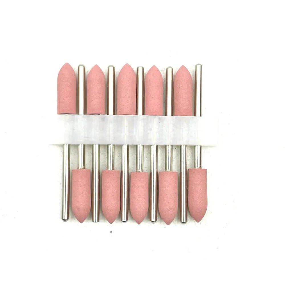 Dental Silicone Rubber Polishers Burs Grinding Heads 2.35mm HP Shank Drill Rotary Dentist Tool Dental Lab Instrument - HomeDIYer