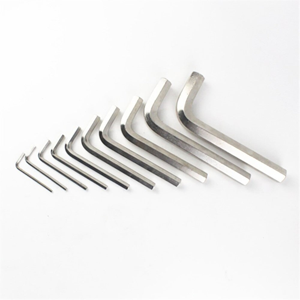 Long Arm Allen Key Metric 1.5mm-8mm Hexagonal Hex Wrench Stainless Steel 304 A2