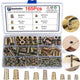 165Pcs Threaded Wood Insert Nuts M4-M8 Set Hex Socket Drive Insert Fixing Screw