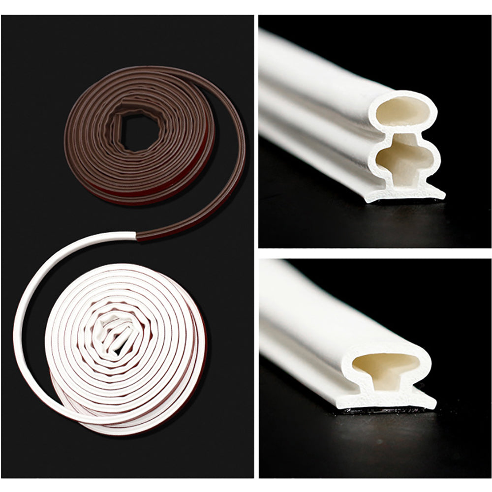Rubber Seal Weather Strip Foam Sticky Tape Door Window Draught Excluder