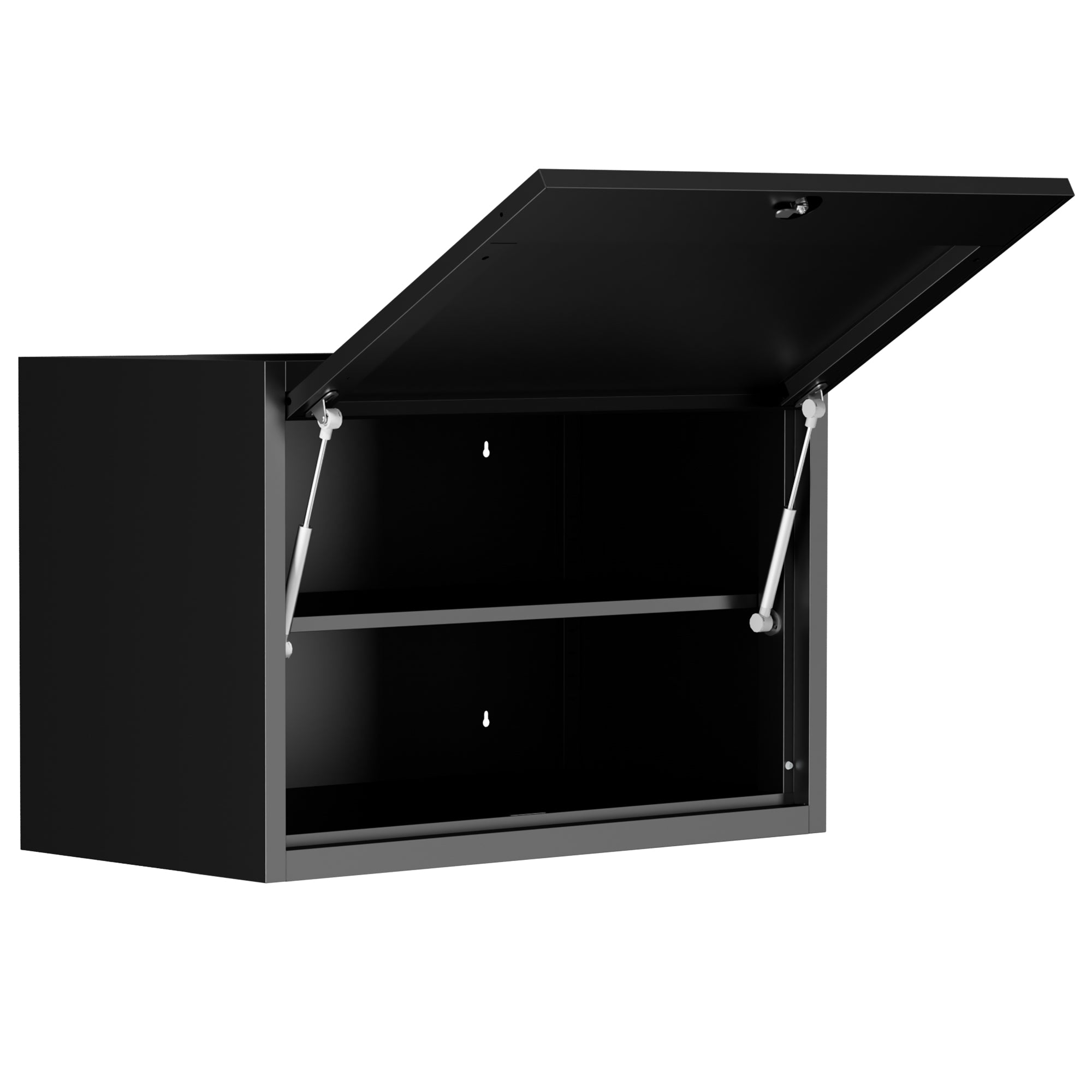 Heavy Duty Wall Mounted Tool Storage Cabinet – Steel Metal Garage Cabinet for Workshop, Basement, Kitchen