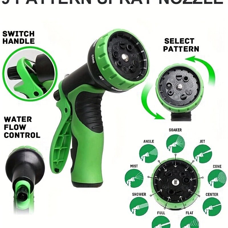 Irrigation gardening hose, garden watering telescopic hose set - HomeDIYer