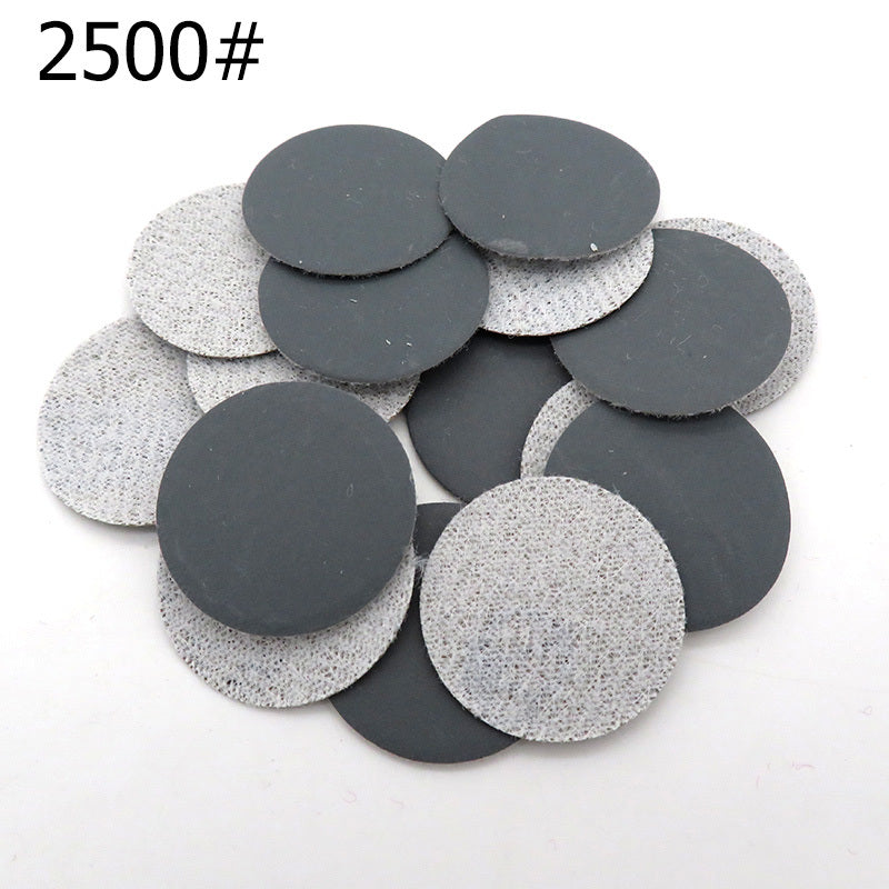 Wet and Dry Sanding discs 25mm 1inch Sandpaper Film Pads 60#-10000# GRIT 21pcs
