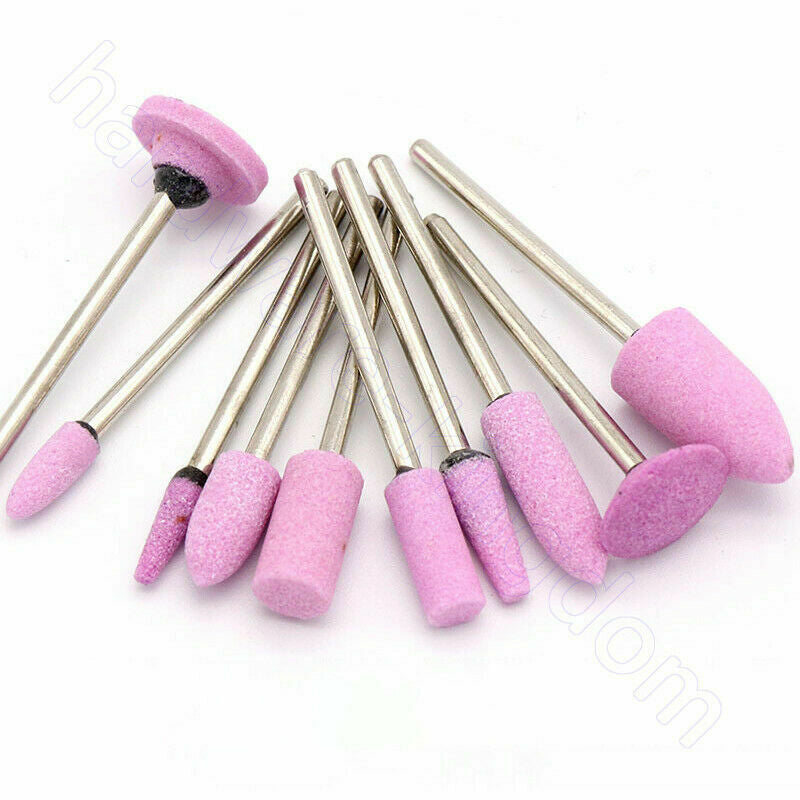 Grinding Head Polishing Drill Bit 2.35 mm 3/32" Shank for Jewelry Wood Ceramics