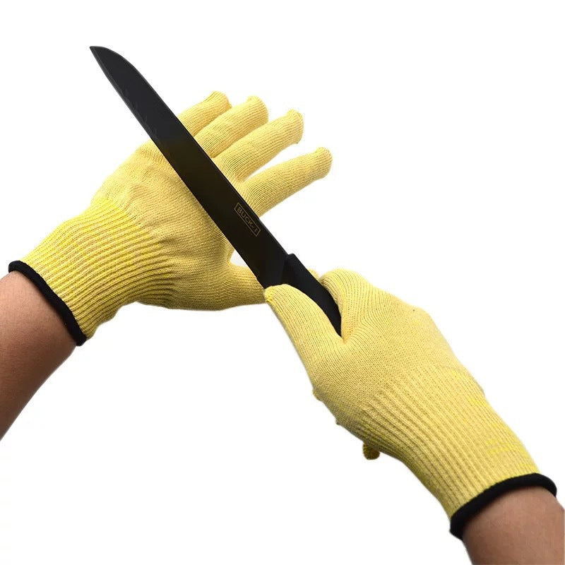 Single-Layer Aramid Cut & Heat Resistant Gloves 250°C