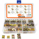 110Pc Auto Car U Type Nut Clip Kit Fastener Replacement Dash Door Panel Interior