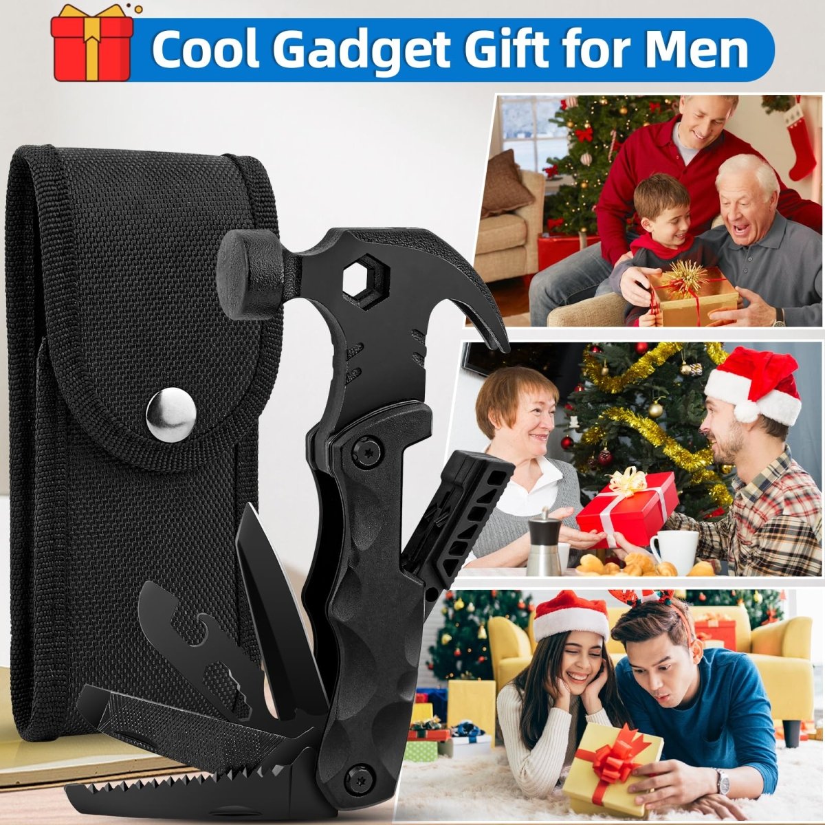 18 in 1 Camping Accessories Survival Gear MultiTool - HomeDIYer