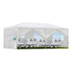 10x20 Ft Party Canopy Tent with 6 Removable Sidewalls, Waterproof, White