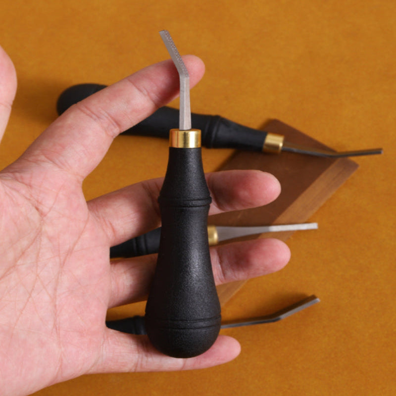 Leather Roughing File – Stainless Steel Surface Prep Tool for Leathercraft Gluing