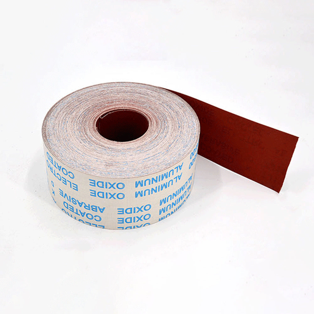 1 Meter 80-600 Grit Emery Cloth Roll Polishing Sandpaper For Grinding Tools Metalworking Dremel Woodworking Furniture