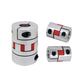 CNC Shaft Coupler Flexible Plum Spider Jaw Coupling Stepper Motor