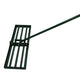 Garden backyard farmland golf course compost sand leveling with 79.5 long handle heavy duty tool lawn leveling rake