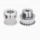 15T/18T/20T/24 Tooth HTD 5M K/BF Clamping Type Synchronous Wheels Bore 5-17mm for Belt width 10/15/20mm 3D Printer Accessories