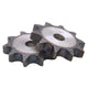12A Flat Plate Sprocket, 10T/11T/12T/13T Teeth, 19.05mm Pitch, Compatible with #40 Roller Chain (3/4" Industrial Chain)