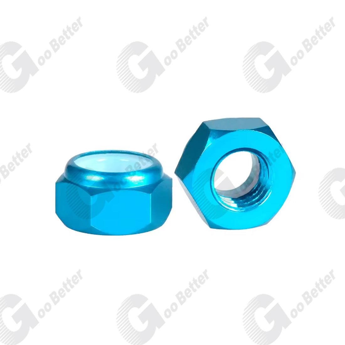 M2 M3 M4 M5 M6 M8 Nylon Aluminium Alloy RC Car Wheel Nylon Locking Lock Nuts - HomeDIYer