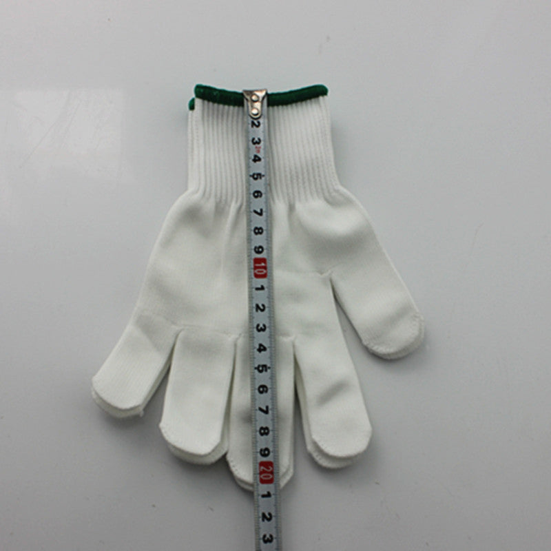 13-Gauge Nylon Work Gloves 400g Thin & Breathable
