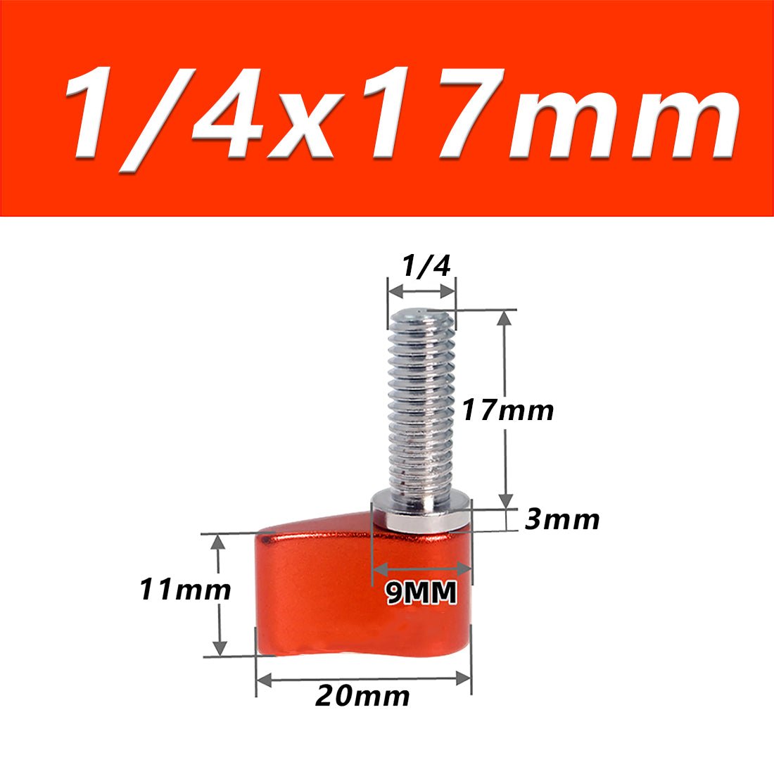 M4 M5 M6 Thumb Screws Hand Grip Bolt Knob for Adjustable Photographic Equipment - HomeDIYer