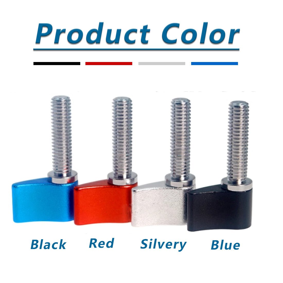 M4 M5 M6 Thumb Screws Hand Grip Bolt Knob for Adjustable Photographic Equipment - HomeDIYer